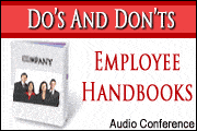 Top 10 Mistakes in Drafting Employee Handbooks