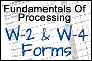 Fundamentals Of Form W-2 & Form W-4 Processing