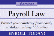 payroll training seminar