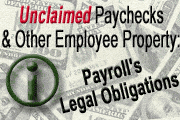 Legal Requirements For Unclaimed Paychecks