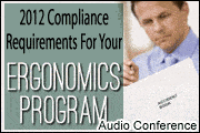 2012 Compliance Requirements For Your Ergonomics Program