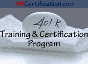 401k training & certification program