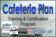 Cafeteria Plans Training & Certification Program