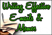 Writing Effective E-mails And Memos