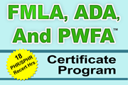 fmla & ada compliance certification program