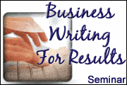 Business Writing For Results Seminar