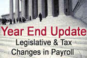 Year End Legislative & Tax Changes In Payroll For 2023
