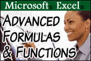 Advanced Microsoft® Excel® Formulas and Functions