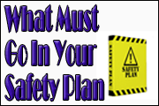 What Must Go In Your Safety Plan